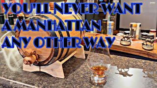 BARREL AGED MANHATTAN w recipe [upl. by Idissac445]