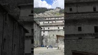 FORTE DI FENESTRELLE museumitalianheritage historicalfortress culturalheritagefortressofthealps [upl. by Tripp]