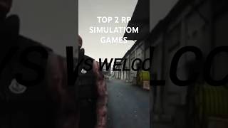 TOP 2 RP SIMULATION RO GAMES🔥🔥 [upl. by Sualkin867]