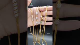 👌only 25 grams gold mangalsutra chain designsThali chainsdaily wear chains [upl. by Bertram]