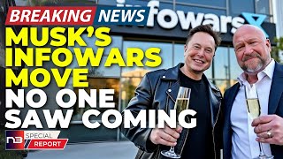 🚨BREAKING Elon Musk To Save Infowars In The Most Unexpected Move Yet And Could Be Jones’ Last Hope [upl. by Ynnus]