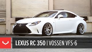 Lexus RC 350 FSport  quotLexusBoysquot  Vossen Hybrid Forged VFS6 [upl. by Lovett]