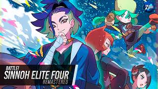 Battle Sinnoh Elite Four Remaster ► Pokémon Diamond Pearl amp Platinum [upl. by Pollie363]