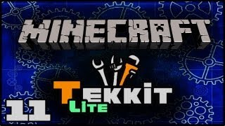 Minecraft Tekkit Lite with Lewis  Pump Liquid Tesseract and Magmatic Engine 11 [upl. by Angeline455]