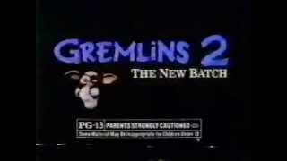 Gremlins 2  LASERDISC  Comedy Fantasy amp Horror Movie  1990  Trailer [upl. by Yorztif852]