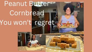 WHY This KID LOVES PEANUT BUTTER CORNBREAD [upl. by Ecirb]