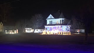 Christmas in our 1881 Queen Anne Victorian home 2023 display [upl. by Nowyt]