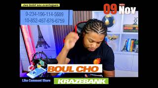 BOUL CHO KRAZEBANK 9 NOV 2024 [upl. by Rogerio]