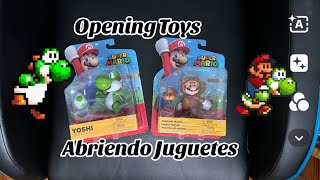 Opening Mario Bros toys  Abriendo juguetes de Mario Bros Lickittoys [upl. by Marucci696]