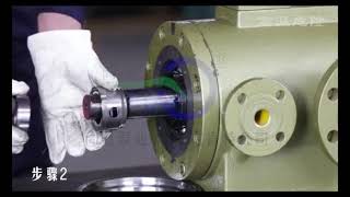 How to replace triple screw pump mechanical seal [upl. by Blane]