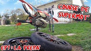 JE TEMMENNE A UNE COURSE DE SUPERMOT  EP 1 LA PREPA [upl. by Ecnarf448]