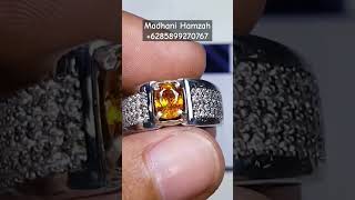 sphalerite ringsilver batucincin batupermata gemstone fyppppppppppppppppppppppp [upl. by Oznol]