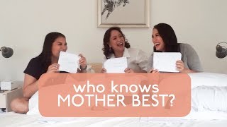 Who knows mom best [upl. by Ybok]