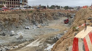 New Shots ACCRAKASOA TO WINNEBA ROAD DUALISATION PROJECT Works Progressing Well [upl. by Mayhew595]