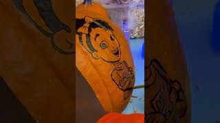 HalloMeekah Pumpkin Carving  Blippi Songs 🎶 Educational Songs For Kids [upl. by Drahsir]