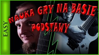 Podstawy gry na basie Lekcja 1  Wojtek Pietraszek bas [upl. by Anecuza]