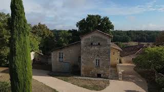 Le domaine des sources à Saint Léanard dans le Gers 32 vue aérienne [upl. by Pournaras574]