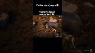 Platinar Red dead redemption 2 😔 gaming reddeadredemption2 triste platino edit viralshorts [upl. by Aihsak]