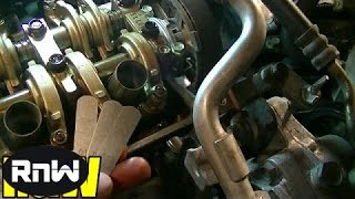 How to Adjust Valve Lash on a 17L SOHC Honda Engine [upl. by Eillas]