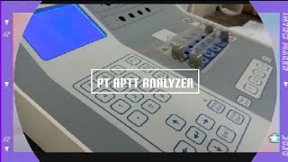 PT APTT analyzer lab tech provider [upl. by Kcirredal]