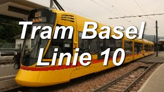 Video Straßenbahnlinie 10 Teilstrecke der Baselland Transport AG BLT im Jahr 2012 [upl. by Tonnie]