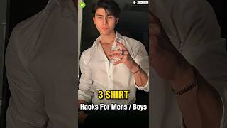 3 Shirts Hacks Every Men Should Know ✅  shorts viral [upl. by Sukhum]