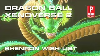 Dragon Ball Xenoverse 2  Shenron Wishes Unlock Hit Eis Nuova Omega Shenron [upl. by Suiravat]