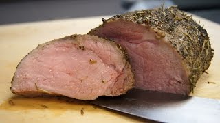 Herb Crusted Pork Loin Roast [upl. by Luane]