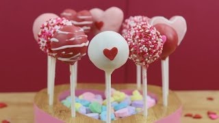 How to Make Valentines Day Cake Pops [upl. by Cori]