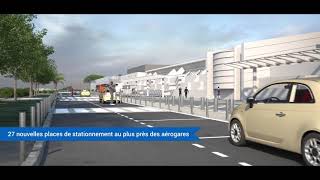 Futur déposeminute de lAéroport de Montpellier [upl. by Nnoj379]