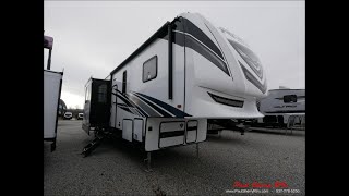 2020 Forest River Vengeance Rogue Armored 383  16 Foot Garage  Fifth Wheel Toy Hauler [upl. by Alecram]