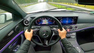 2023 Mercedes Benz EClass E200 W213  pov test drive [upl. by Toor985]