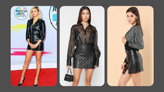 Beautiful PartyWear Fancy Leather Outfits Ideas  Partywear  Fancy Wear  Leather Wear  Stylish [upl. by Pillow]