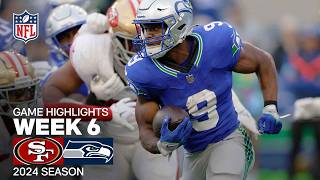 San Francisco 49ers vs Seattle Seahawks Game Highlights  NFL 2024 Season [upl. by Codie]