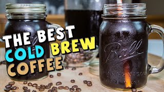 How To Make The BEST Cold Brew Coffee Recipe [upl. by Aiduan]