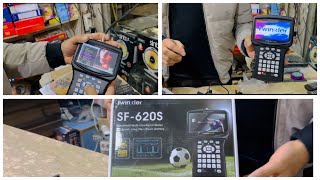 Twinkler Satellite Finder SF620S Unboxing Review By Umar Electronics Pakistan HindiUrdu [upl. by Cohla989]