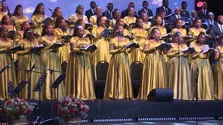 O Come All Ye Faithful  Arr David Willcocks  Chorale de Kigali  Christmas Carols Concert 2023 [upl. by Thaxter653]