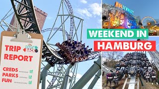 Roller Coaster 48Hours In Hamburg  Theme Park Weekend Break [upl. by Snider]