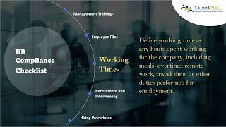 HR Compliance Checklist [upl. by Kcirret]