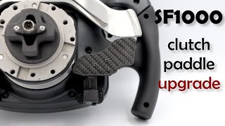 Thrustmaster SF1000 Clutch Paddle mod [upl. by Yggep]