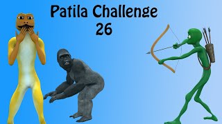 Patila Challenge 26 Patila Dame Tu Cosita amp Funny Gorilla Comedy Animated Short Film [upl. by Onig]