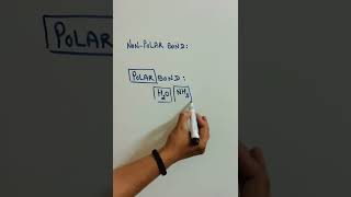 Polar And NonPolar Molecules Polar Non polar Bonds tricks [upl. by Carolee986]