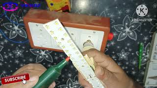 how to repair LED bulb एलईडी बल्ब की मरम्मत कैसे करें  VIKSUMCOM [upl. by Davidde]