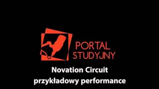 Novation Circuit  przykładowe brzmienia i tworzenie sekwencji [upl. by Bomke]