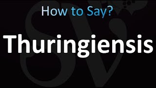 How to Pronounce Thuringiensis correctly [upl. by Griseldis]