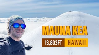 Mauna Kea  Hawaii  13803ft Mountain Summit Hike [upl. by Mw]