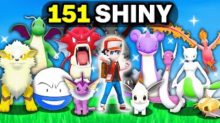 Capturer TOUS les SHINY du Pokédex en 24H [upl. by Fancy620]