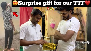 😱Surprise Shocking gift for our TTF🔥😂Sangu da unnaku  Episode  08 😳All over india Ride TTF [upl. by Nylirad]