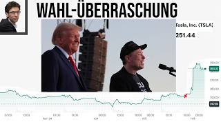 Trump WahlTriumph Diese Aktien steigen jetzt [upl. by Gnat940]