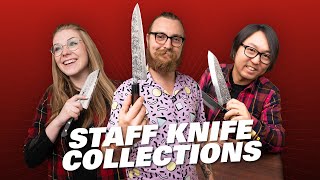 Knifewear Staff Spend WAY Too Much Money on Knives  Naotos Skyes and Nathans Collections [upl. by Tigram493]